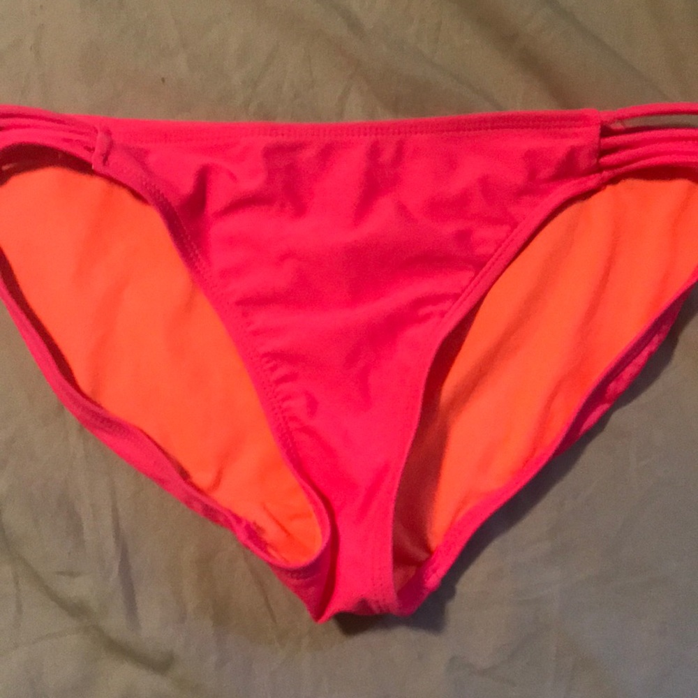 Hot pink bikini bottoms